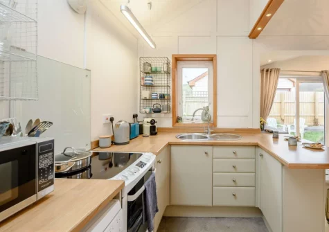 The kitchen at Leadengate Fields, Croyde