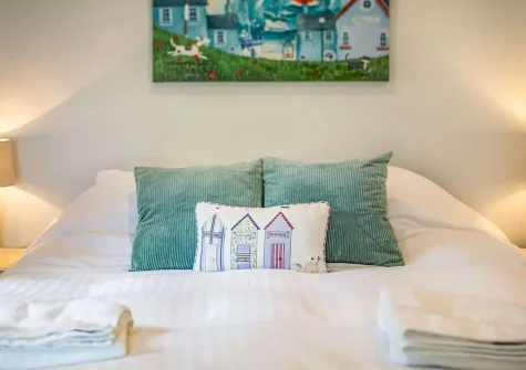 Bedroom #1 at Lerryn Cottage, Lostwithiel