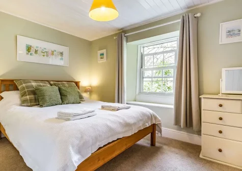 Bedroom #3 at Lerryn Cottage, Lostwithiel