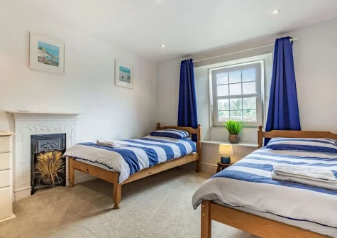 Bedroom #4 at Lerryn Cottage, Lostwithiel