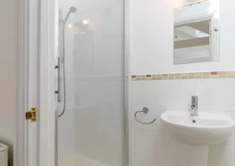 Bedroom #2 en-suite shower room at Levant, Germoe