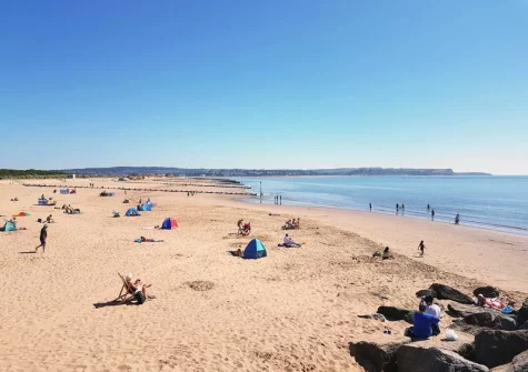 With its miles of golden sand, rolling dunes & shallow waters, Dawlish Warren Beach is one of South Devon's most popular beaches
