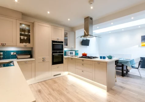 The kitchen at Lindos, Looe