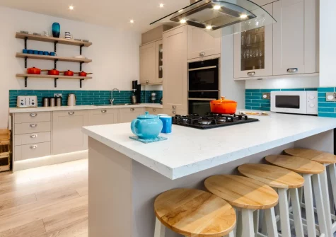 The kitchen at Lindos, Looe