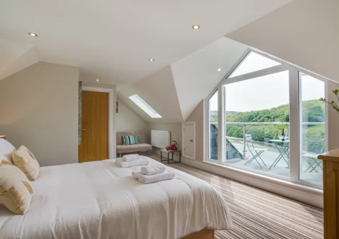 Bedroom #1 at Lindos, Looe