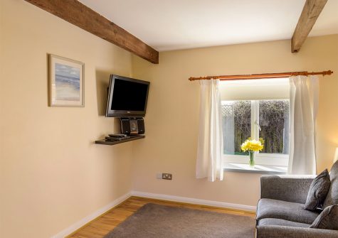 The living area at Linhay, Bush