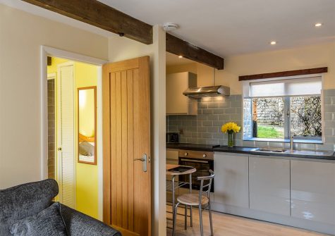 The kitchen at Linhay, Bush