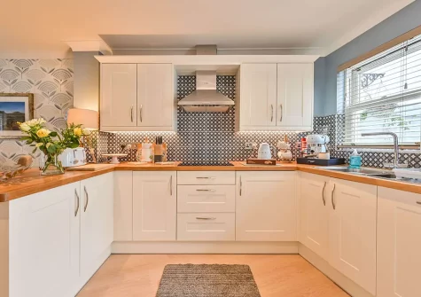 The kitchen at Lisburne Place, Torquay