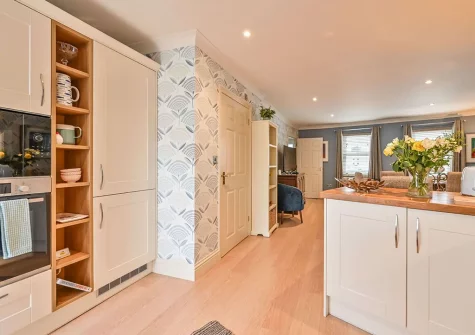The kitchen at Lisburne Place, Torquay