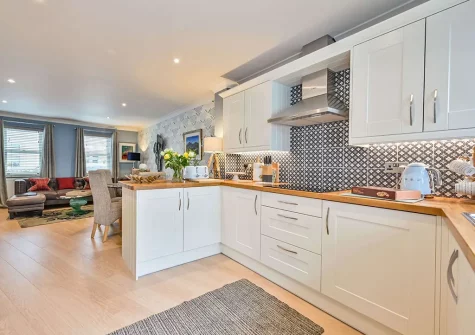 The kitchen at Lisburne Place, Torquay