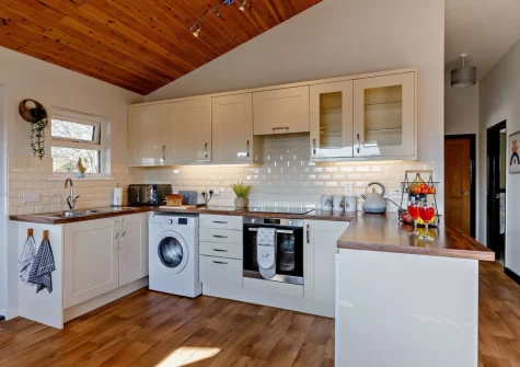 The kitchen at Little Ash Lodge, Fenny Bridges
