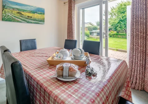 The dining room at Little Birds, St Merryn