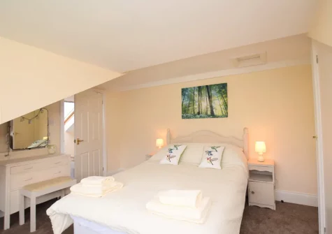 Bedroom #1 at Little Broadhams, South Knighton
