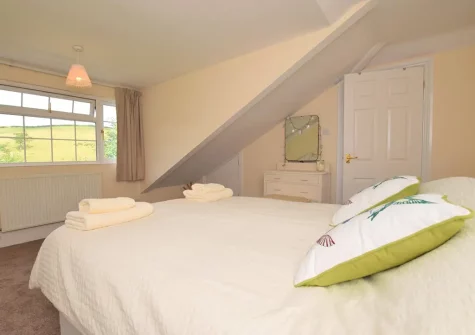 Bedroom #1 at Little Broadhams, South Knighton