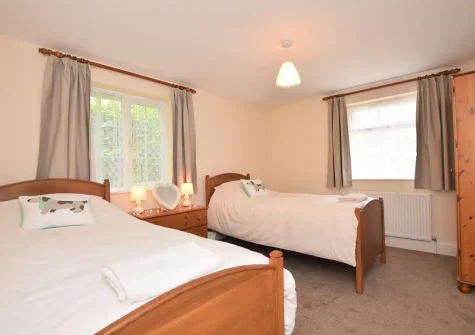 Bedroom #2 at Little Broadhams, South Knighton