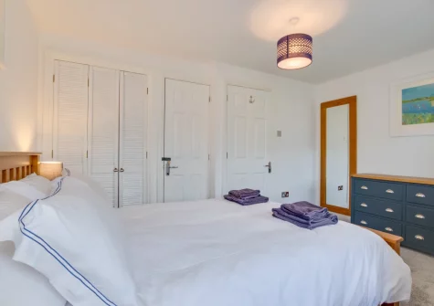 Bedroom #1 at Little Dolphins, Padstow