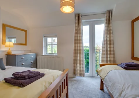 Bedroom #2 at Little Dolphins, Padstow