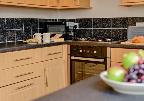 The kitchen at Little Egret, Padstow