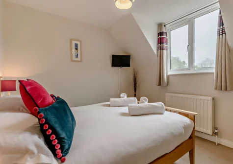 Bedroom #1 at Little Egret, Padstow