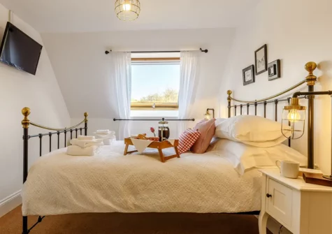 Bedroom #1 at Little Folly Barn, Dainton