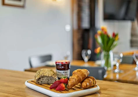 The kitchen at Little Landlake, South Petherwin