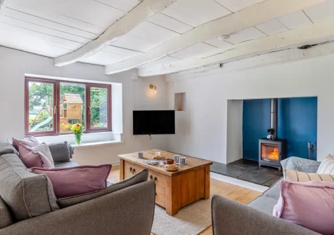The second living room at Little Lower Pengelly, Blisland