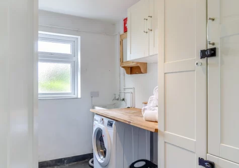 The utility room at Little Lower Pengelly, Blisland