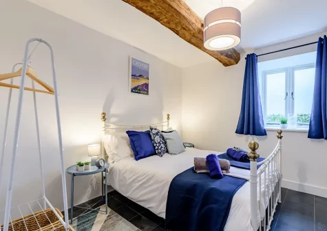 Bedroom #2 at Little Marland Barn, Petrockstowe