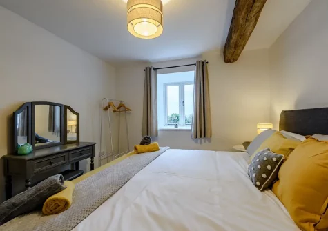Bedroom #3 at Little Marland Barn, Petrockstowe