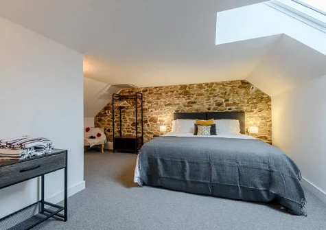 Bedroom #4 at Little Marland Barn, Petrockstowe