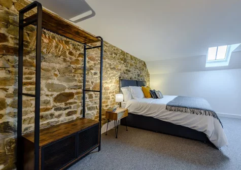 Bedroom #4 at Little Marland Barn, Petrockstowe