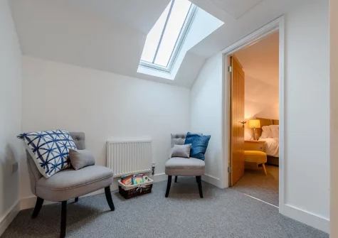 Bedroom #5 at Little Marland Barn, Petrockstowe