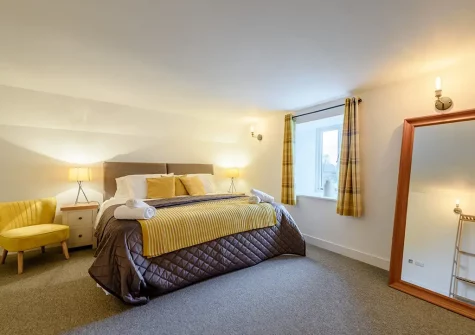 Bedroom #5 at Little Marland Barn, Petrockstowe