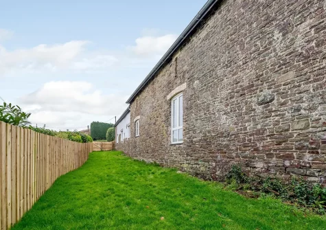 The garden at Little Marland Barn, Petrockstowe