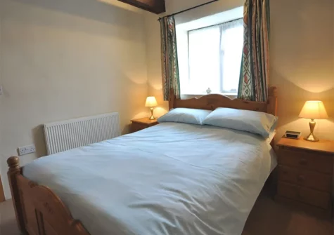 The bedroom at Little Merrose, Marys Well