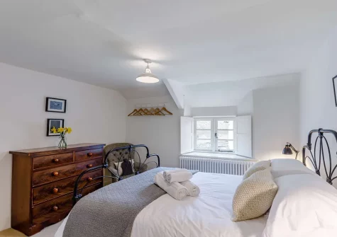 Bedroom #1 at Little Oak Cottage, East Anstey