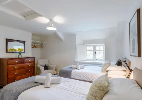 Bedroom #2 at Little Oak Cottage, East Anstey