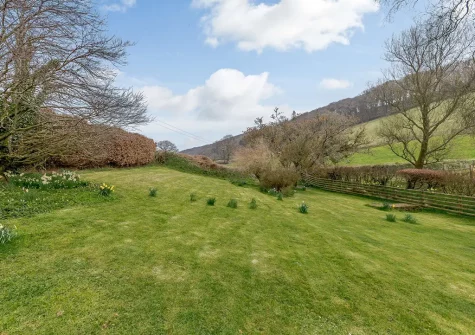 The garden at Little Oak Cottage, East Anstey