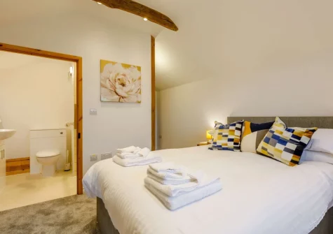 Bedroom #1 at Little Owl Cottage, Langridge