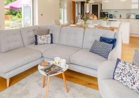 Little Owls Barn, Tideford Cross is a contemporary 3-bedroom barn conversion retreat featuring its own private field, charming summer house, and dedicated owl house for wildlife watching. Explore Cornwall's stunning coast and attractions.