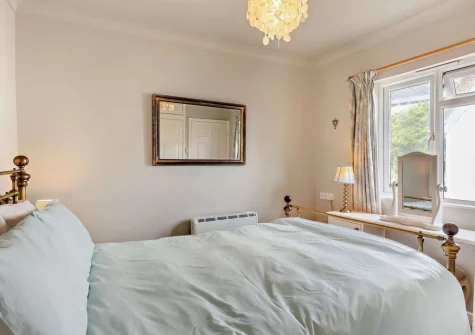 Bedroom #1 at Little Pebble, Porthallow