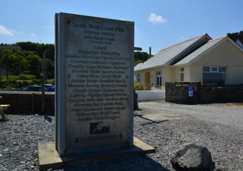 Little Pebble is located exactly half way along the iconic South West Coast Path