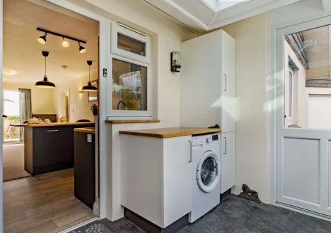 The porch at Little Trelana, Kilkhampton