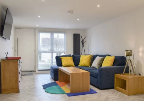 The living room at Little Trevose, Padstow