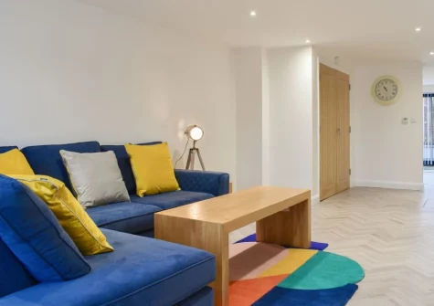 The living room at Little Trevose, Padstow