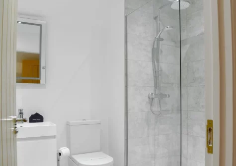 Bedroom #2 en-suite shower room at Little Trevose, Padstow