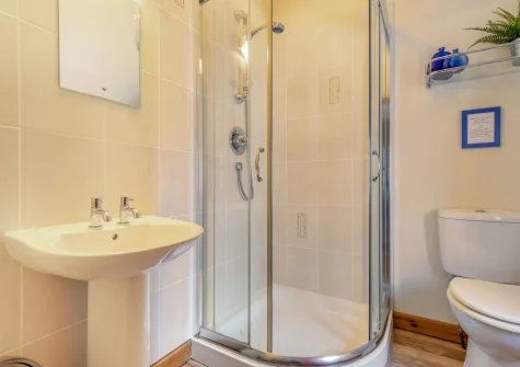 Bedroom #1 en-suite shower room at Little Wagtail, Chilla