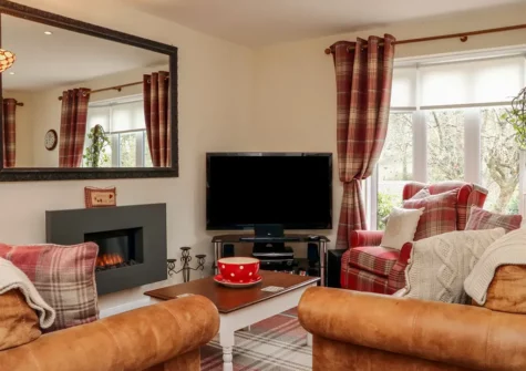 The living area at Little Willesleigh, Goodleigh