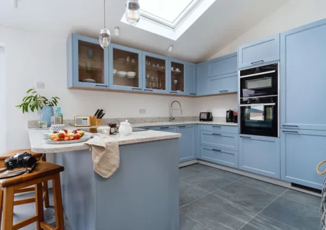 The kitchen at Littlefields, Seaton