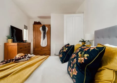 Bedroom #1 at Littlefields, Seaton